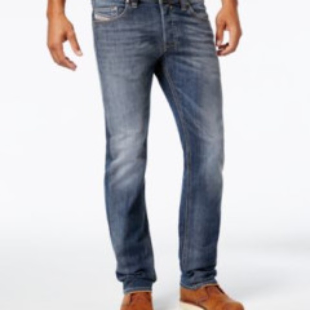 NWT! Diesel Safado Slim Straight Fit Jeans **HP** - Picture 2 of 6